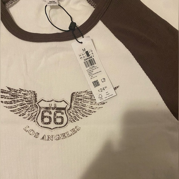 Garage medium crop top for sale. Bought it just never wore it. - Picture 2 of 4